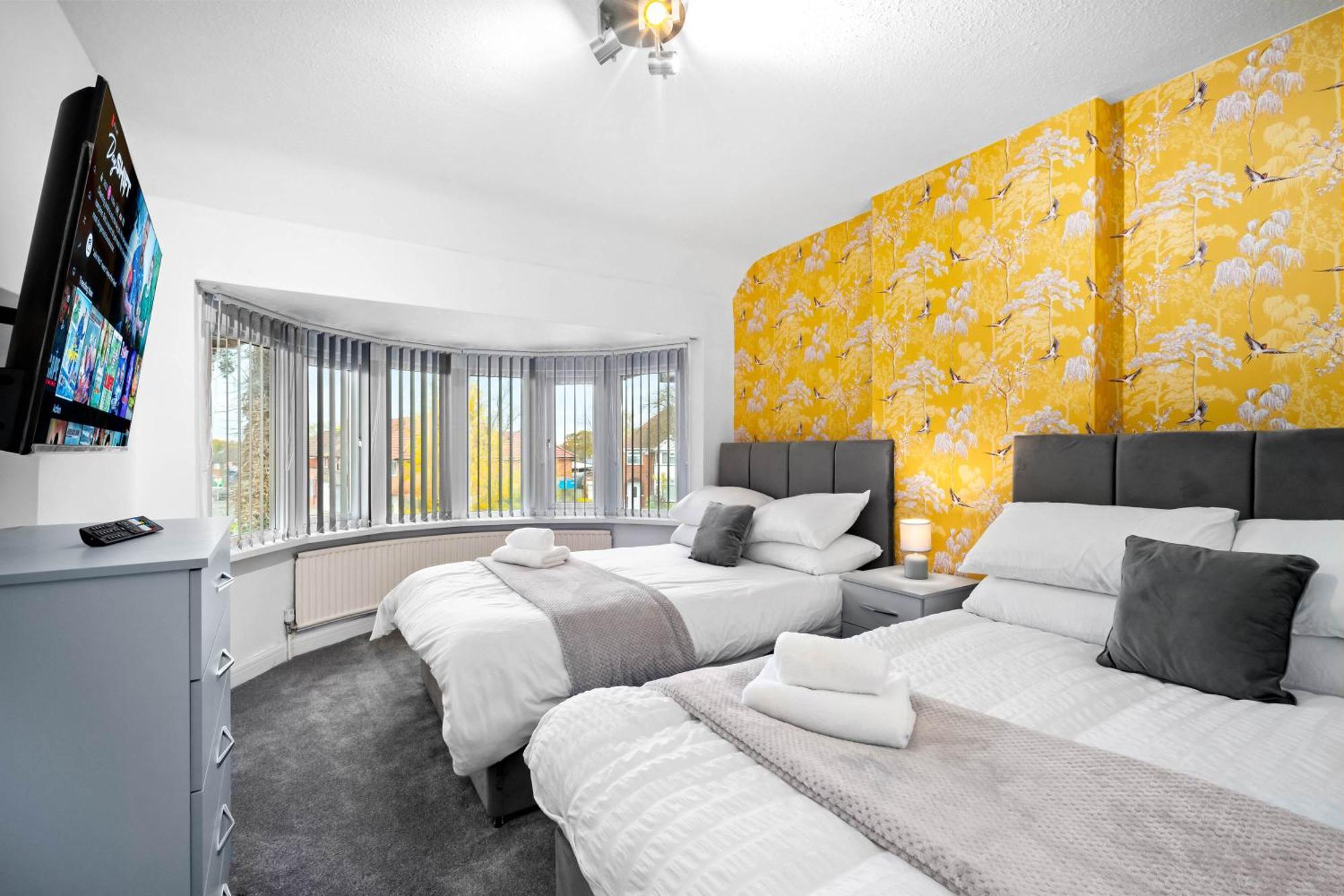 Modern 18 Guest Large Home In Solihull - Near Nec, Jlr, Hs2 And Bhx Birmingham Exteriér fotografie
